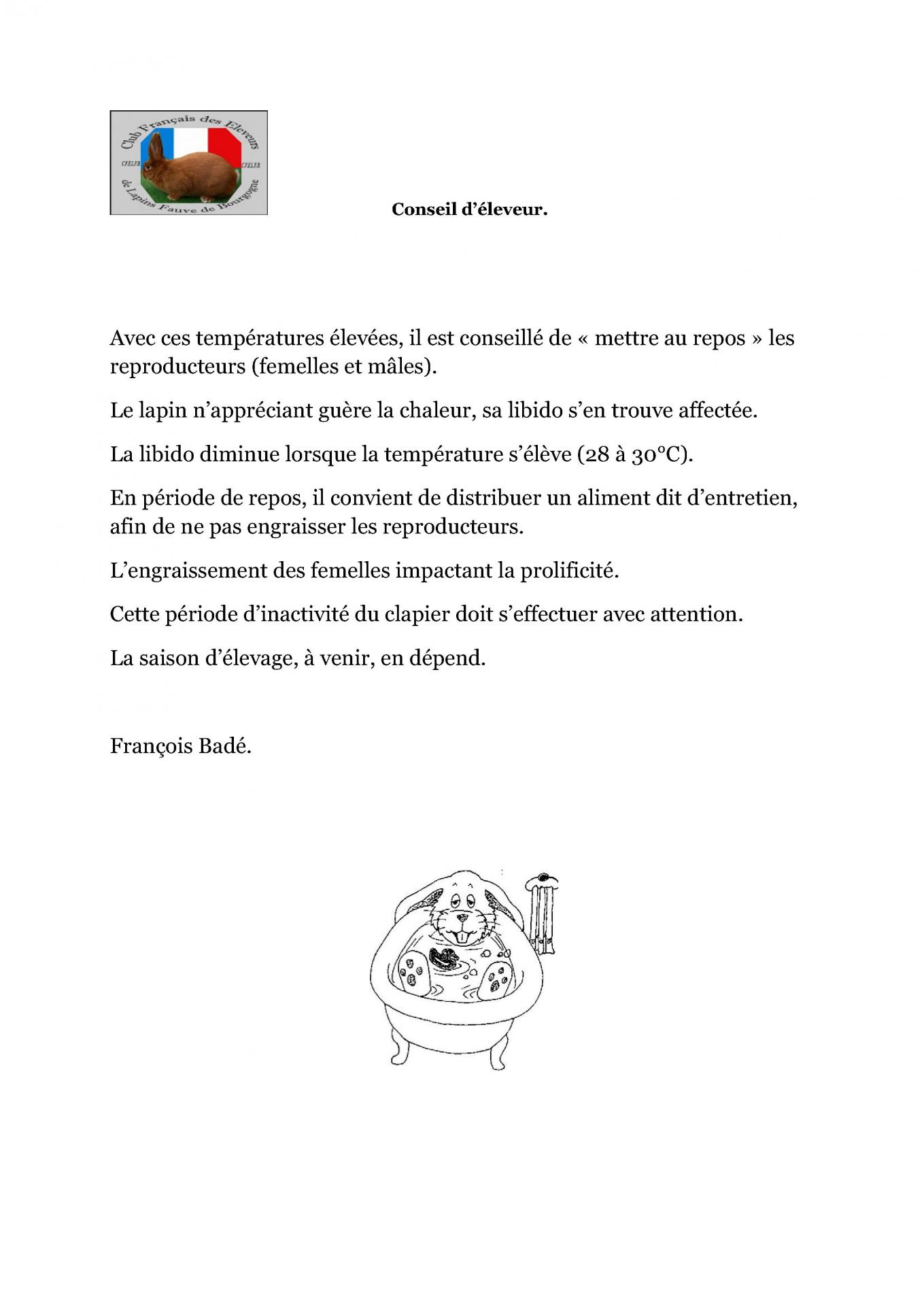 Conseil d eleveur dnc