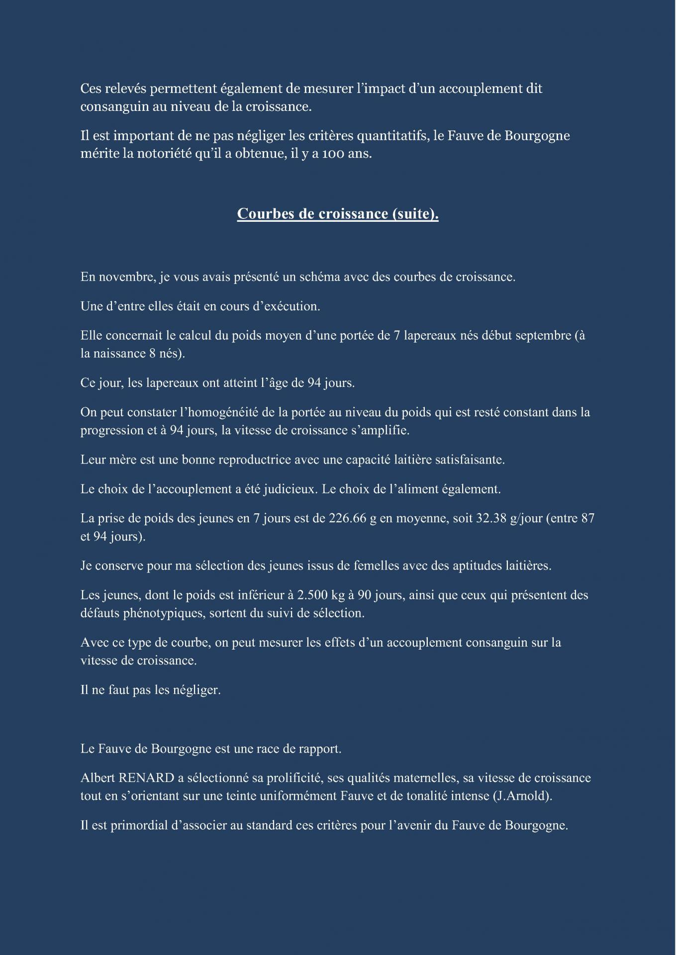 Courbes de croissance cfelfb 6