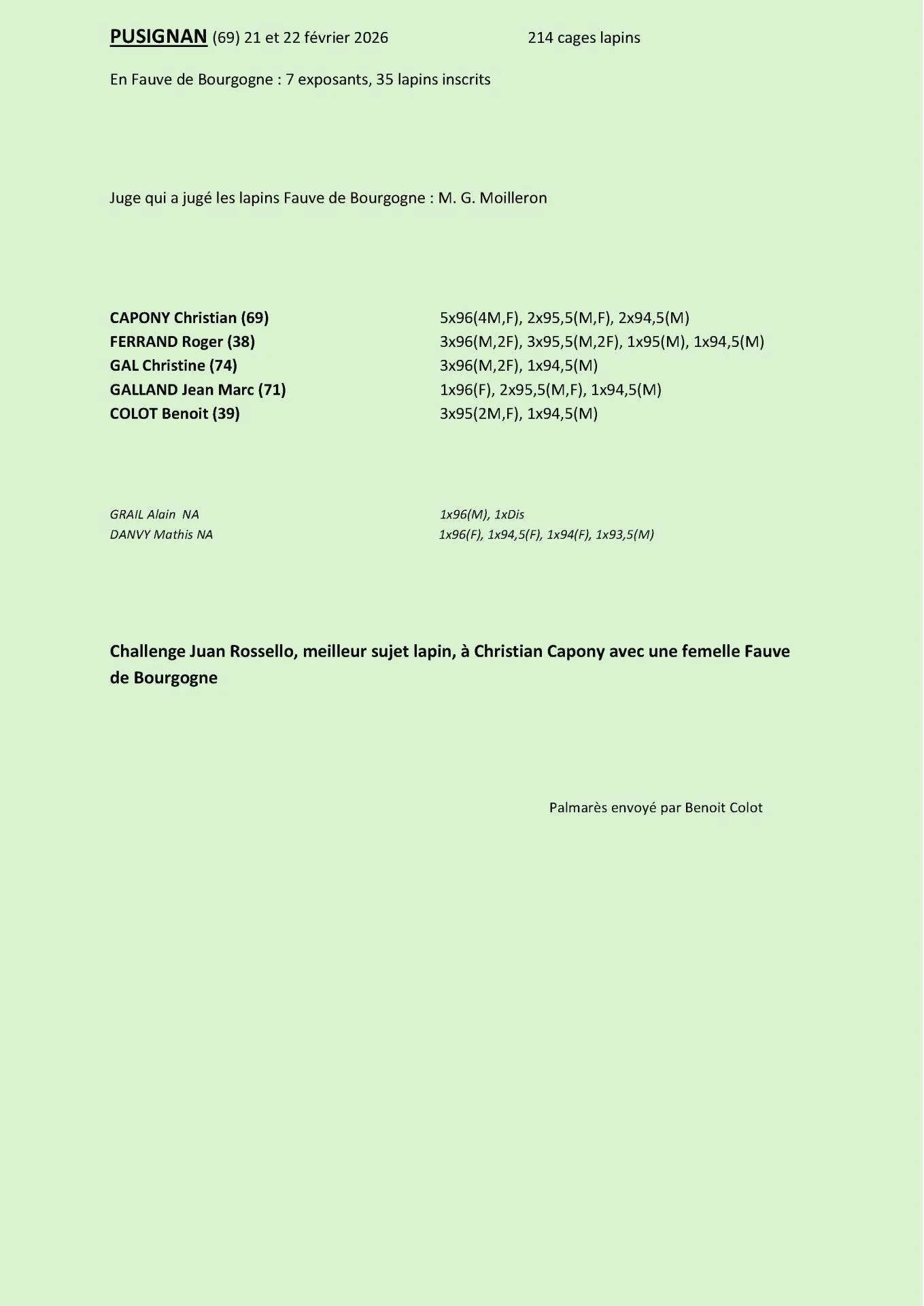 Cr expo pusignan 69 2026