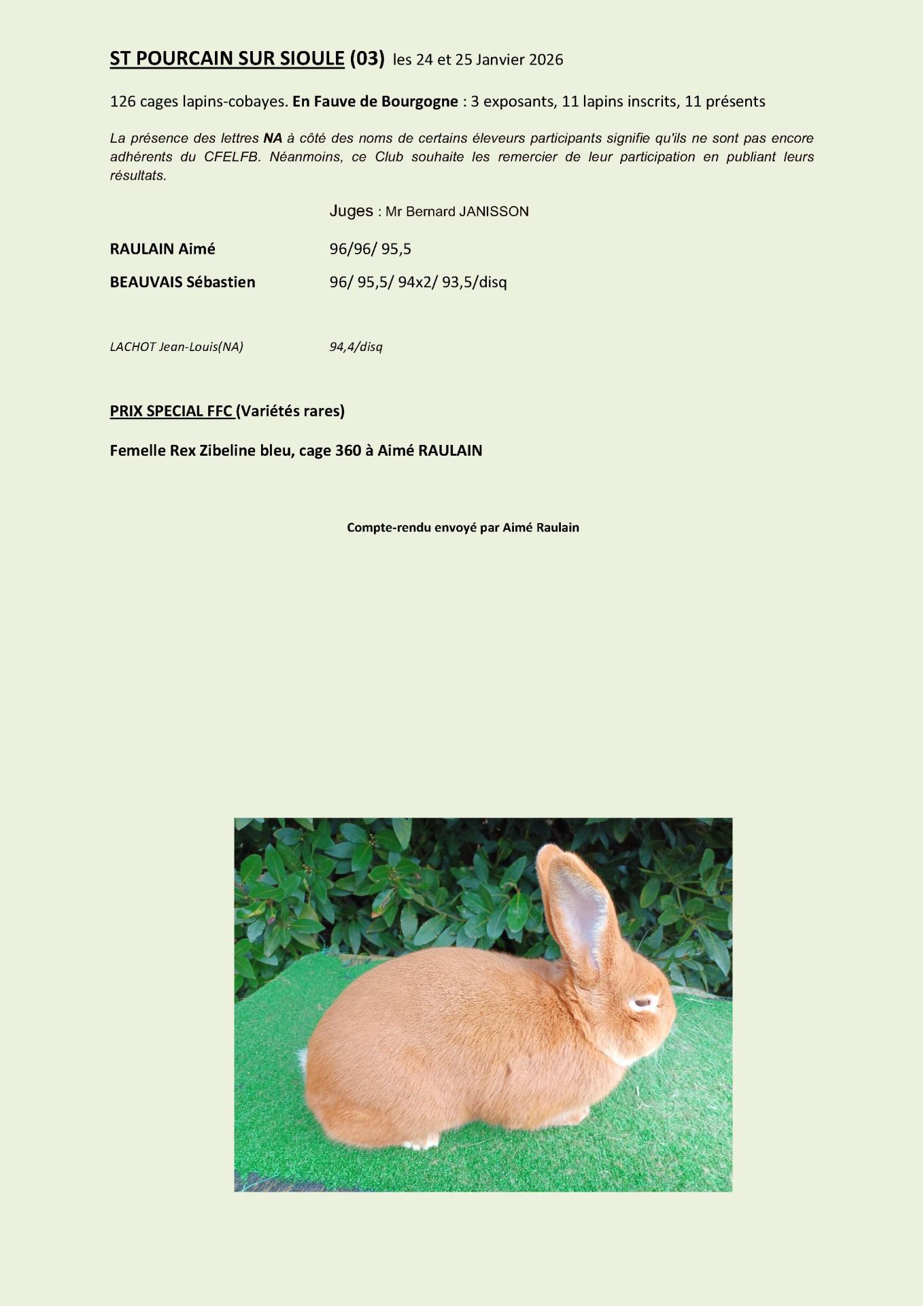 Cr expo st pourcain sur sioule