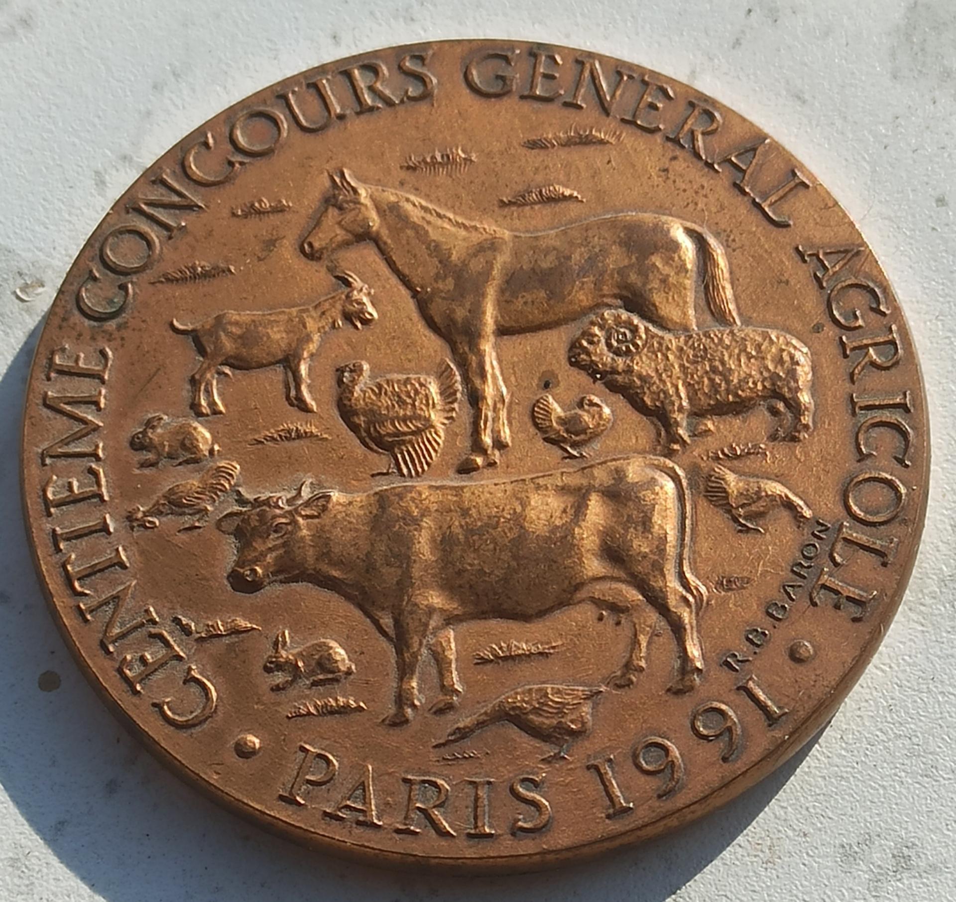 Medaille du centenaire 1991